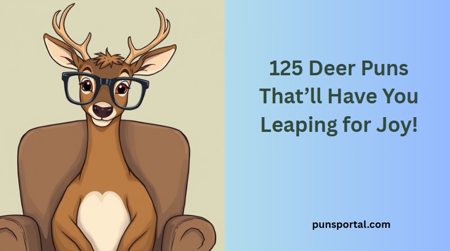 125 Deer Puns That’ll Have You Leaping for Joy!