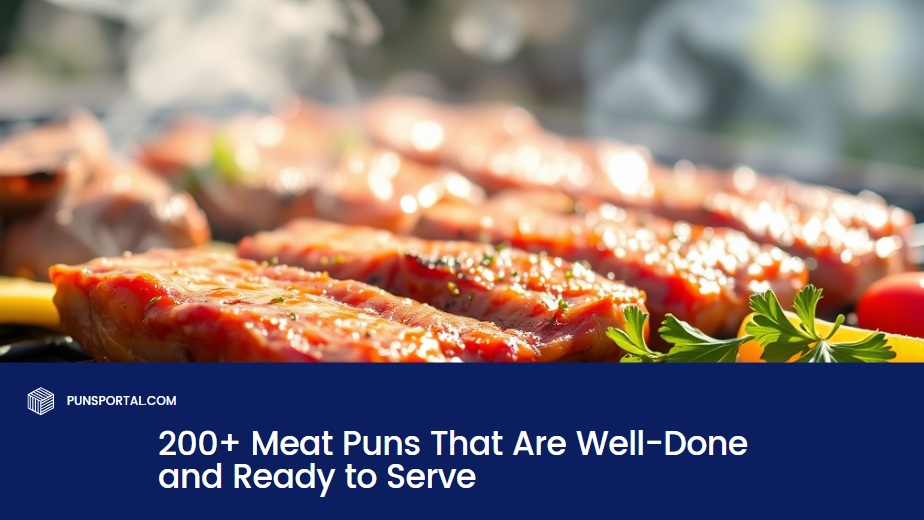 200+ Meat Puns That Are Well-Done and Ready to Serve