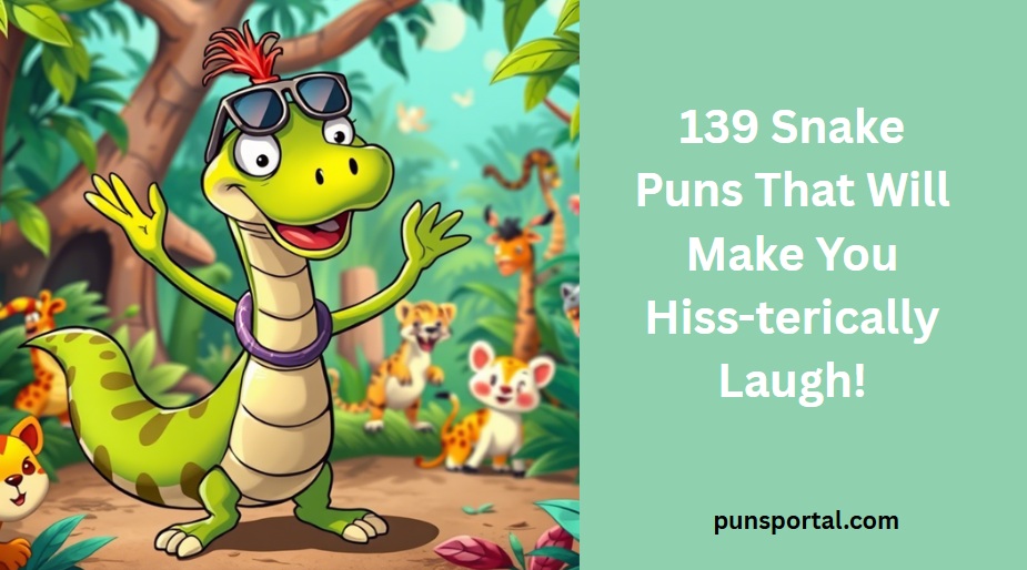 139 Snake Puns That Will Make You Hiss-terically Laugh!