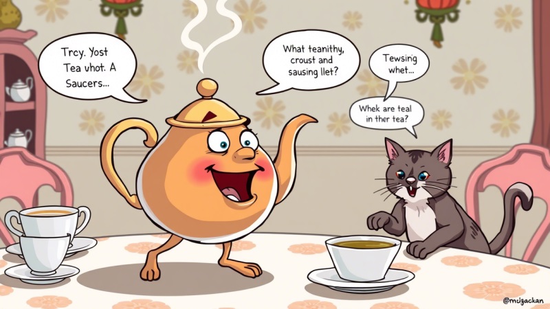 tea puns